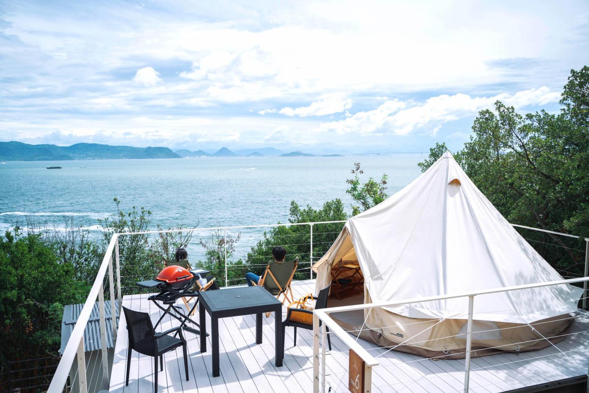てんとうみ 渋川海岸グランピング Tentoumi Shibukawa Beach Glamping Tamano Exterior photo